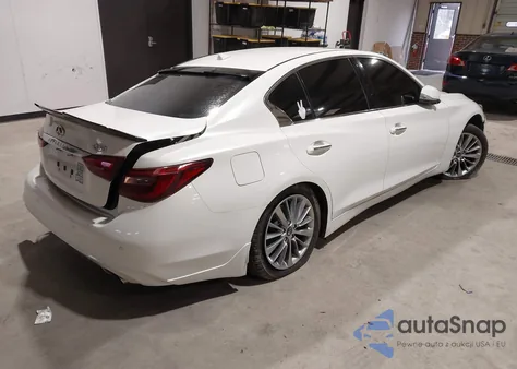 2018 Infiniti Q50 3.0T Luxe из США, поврежденный, VIN JN1EV7APXJM353399